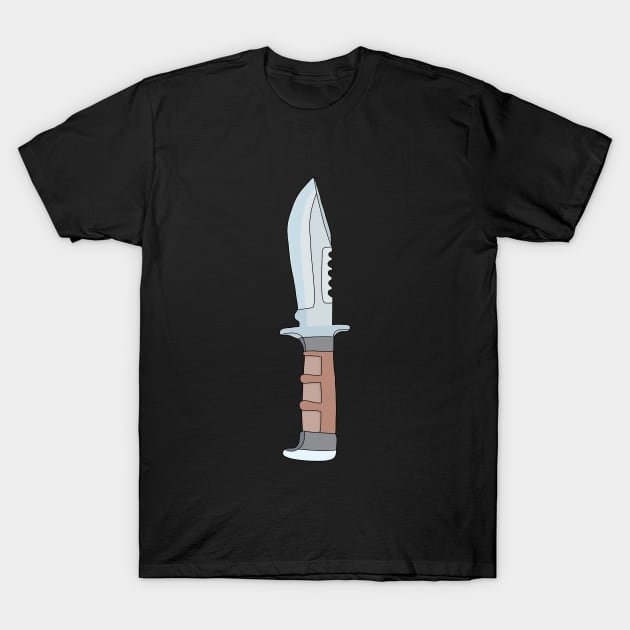 Knife T-Shirt by DiegoCarvalho